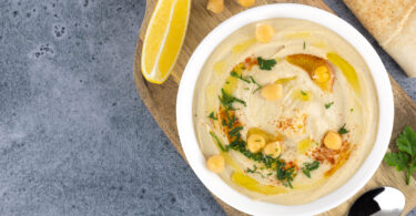 Photo de la recette : Recette houmous aux pois chiche et huile d'olive