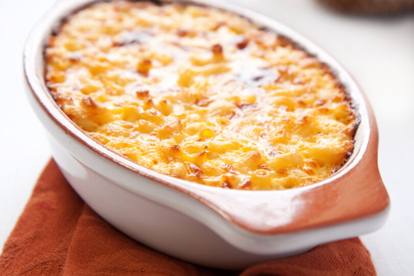 Photo de la recette : Recette gratin de macaronis au fromage