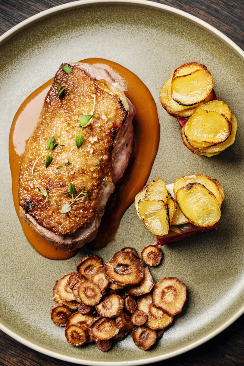 Photo de la recette : Recette de magrets de canard poêlés