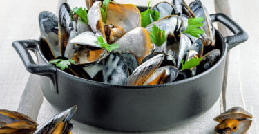 Photo de la recette : Recette moules à la crème