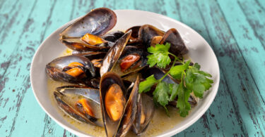 Photo de la recette : Recette moules sauce au roquefort