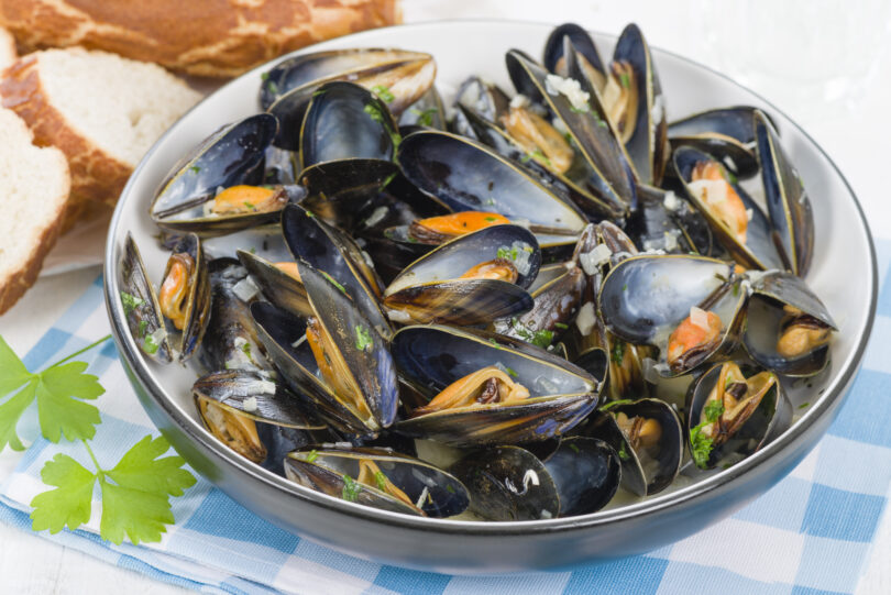 Photo de la recette : Recette moules marinières