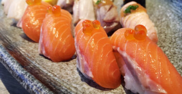 Photo de la recette : Recette nigiri au saumon