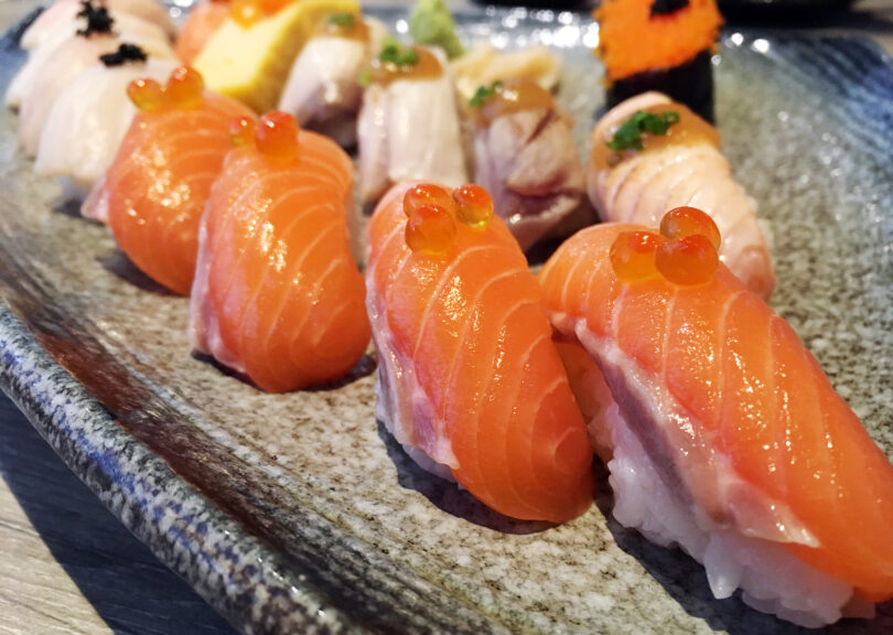 Photo de la recette : Recette nigiri au saumon