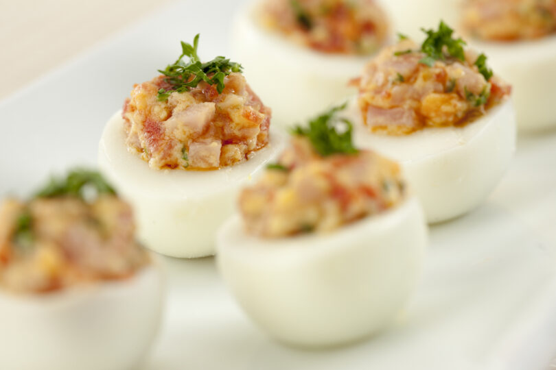 Photo de la recette : Recette oeufs farcis