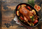 Photo de la recette : Recette oie rôtie au four et pommes cuites