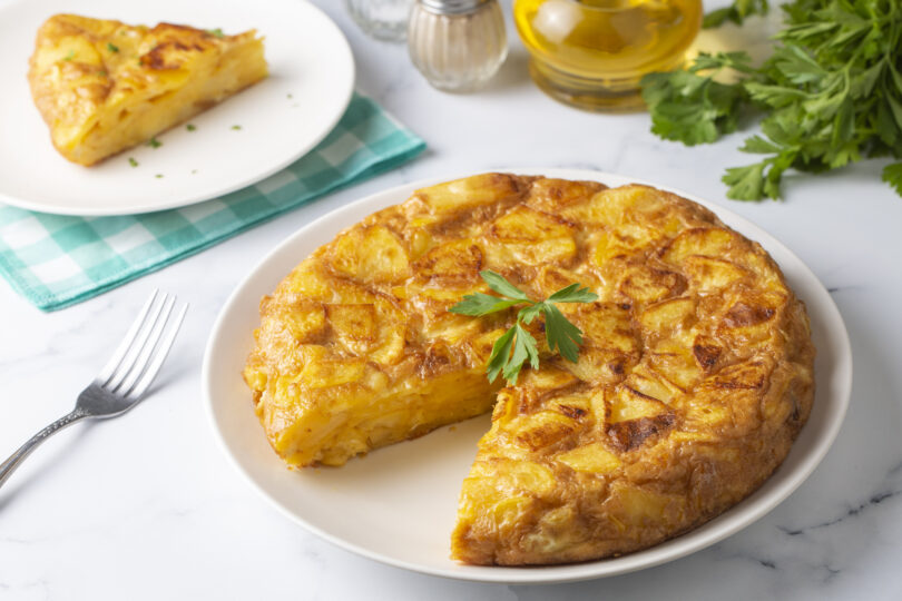 Photo de la recette : Recette omelette espagnole aux pommes de terre