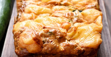Photo de la recette : Recette pain de légumes aux courgettes carottes et fromage