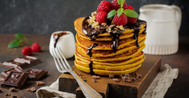 Photo de la recette : Recette pancakes chocolat