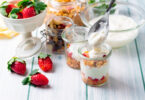 Photo de la recette : Recette parfait aux fraises et granola