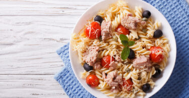 Photo de la recette : Recette pâtes fusilli au thon grillé