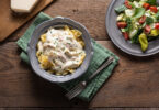 Photo de la recette : Recette pâtes farfalles sauce Alfrédo