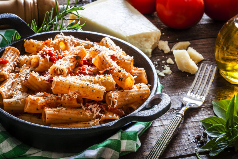 Photo de la recette : Recette pâtes tomate fromage