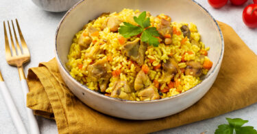 Photo de la recette : Recette pilaf au poulet