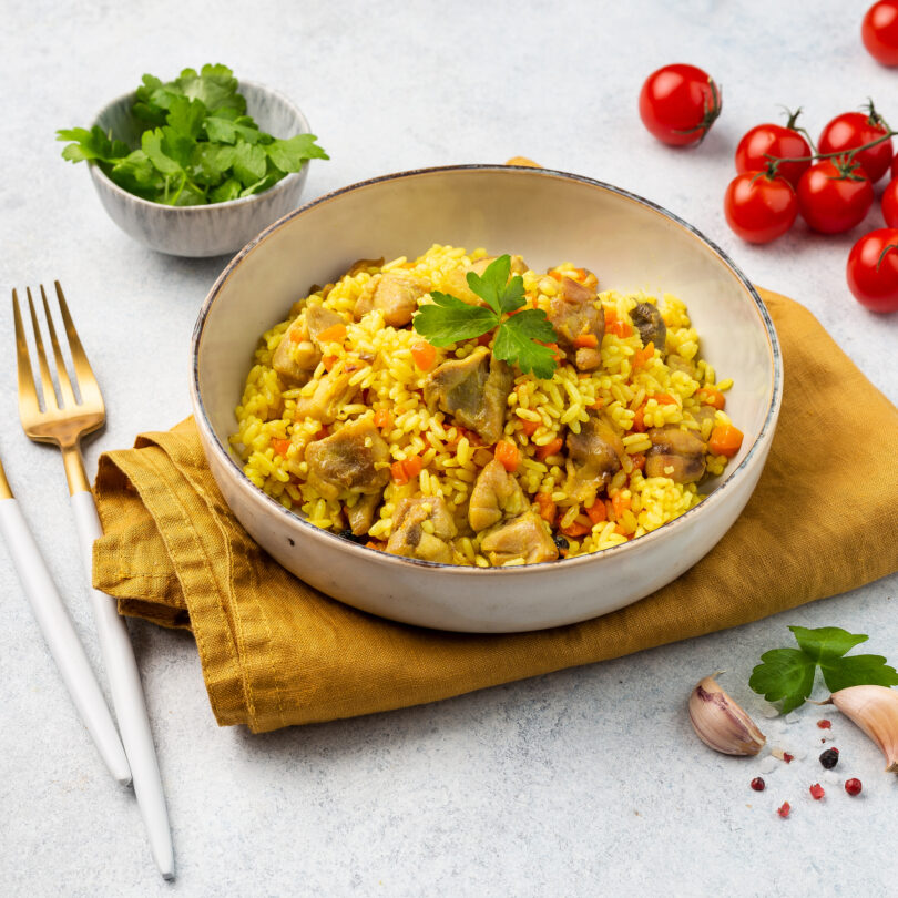 Photo de la recette : Recette pilaf au poulet
