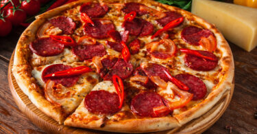 Photo de la recette : Recette pizza calabraise
