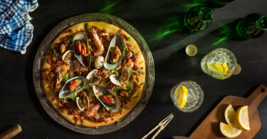 Photo de la recette : Recette pizza aux fruits de mer