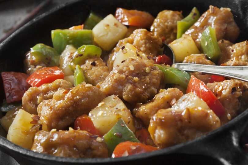 Photo de la recette : Recette porc sauce aigre-douce