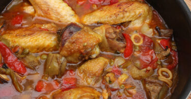 Photo de la recette : Recette poulet basquaise facile
