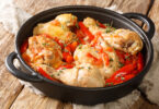 Photo de la recette : Recette de poulet à la basquaise au four