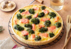 Photo de la recette : Recette quiche au sumon brocolis