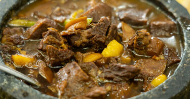 Photo de la recette : Recette ragoût de boeuf aux pommes de terre