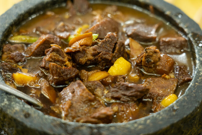 Photo de la recette : Recette ragoût de boeuf aux pommes de terre