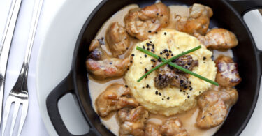 Photo de la recette : Recette ris de veau aux morilles