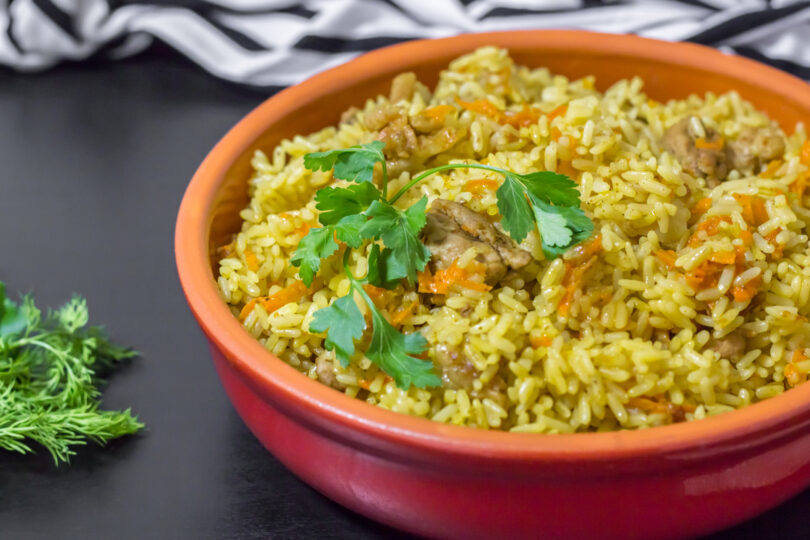 Photo de la recette : Recette pilaf au boeuf