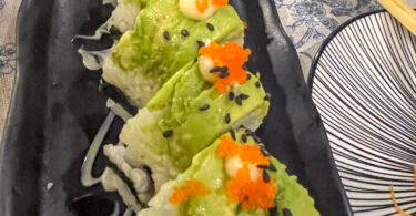 Photo de la recette : Recette rouleau de sushi avocat et graine de sésame