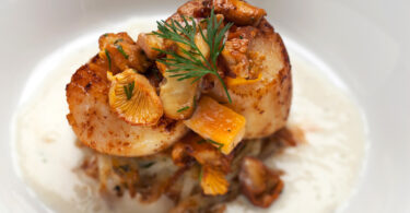 Photo de la recette : Recette saint Jacques à la normande