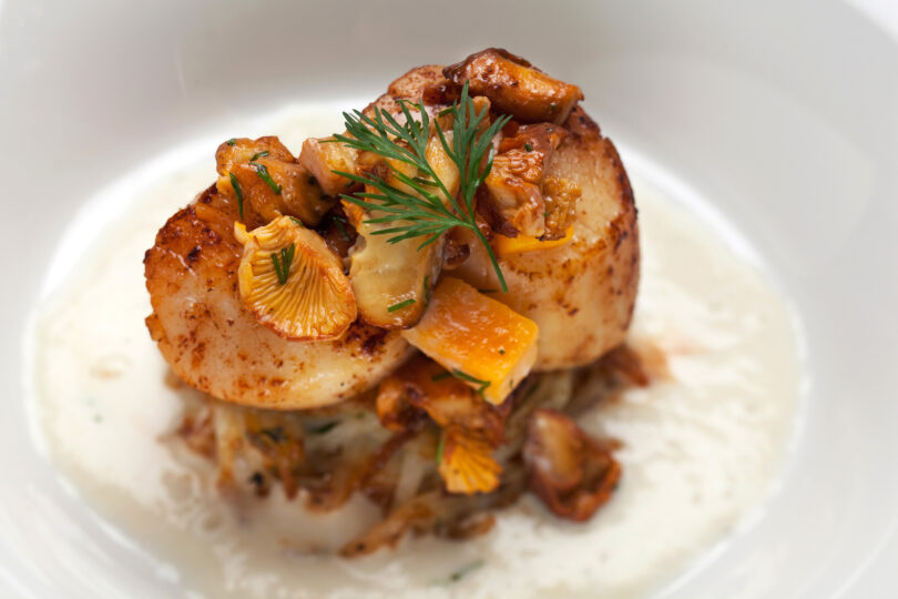 Photo de la recette : Recette saint Jacques à la normande