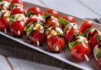 Photo de la recette : recette caprèse en brochette