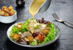 Photo de la recette : Recette césar au poulet et à la vinaigrette