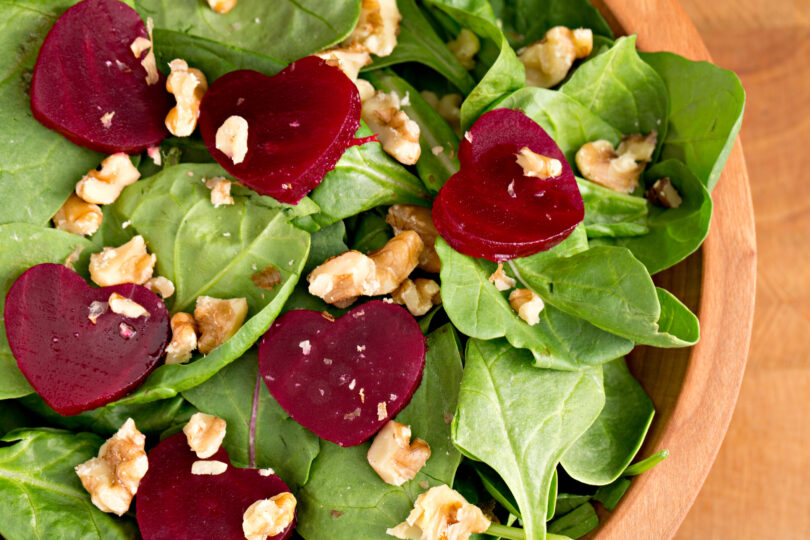 Photo de la recette : Recette de salade de betterave aux noix