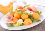 Photo de la recette : Recette salade de melons au jambon cru et mozzarella