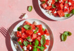 Photo de la recette : Recette salade de pastèque au fromage feta et basilic