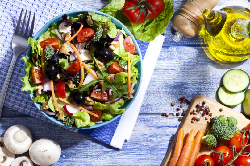 Photo de la recette : Recette salade fraicheur aux légumes