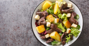 Photo de la recette : Recette salade de gésiers pomme de terre