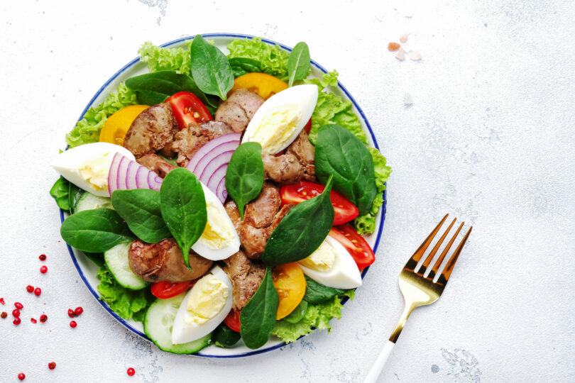 Photo de la recette : Recette salade périgourdine
