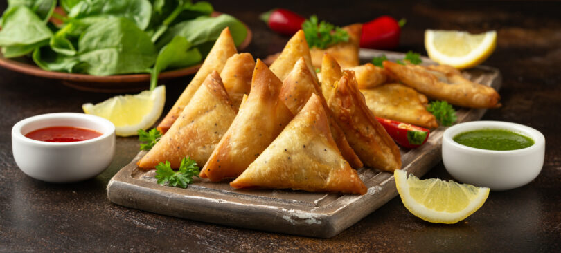 Photo de la recette : Recette de somosa au poulet