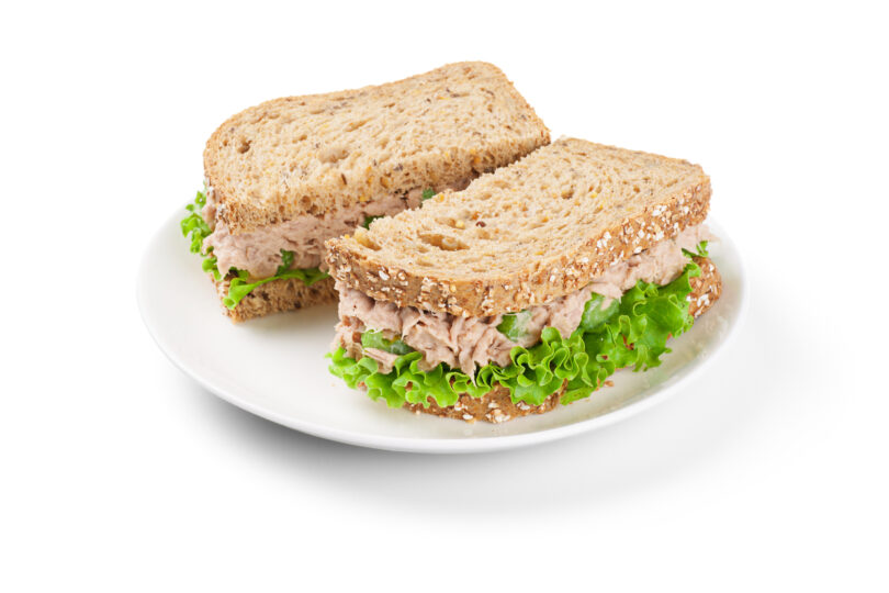 Photo de la recette : Recette sandwich au thon