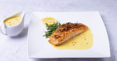 Photo de la recette : Recette saumon au beurre blanc