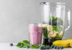 Photo de la recette : Recette smoothie aux myrtilles bananes et épinards