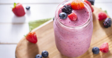 Photo de la recette : Recette smoothie framboise fraise