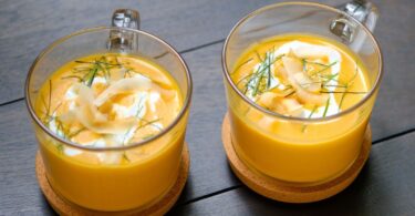 Photo de la recette : Recette soupe à l'orange