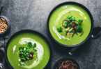 Photo de la recette : Recette soupe de petits pois et crème fraiche