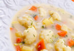 Photo de la recette : Recette soupe au chou fleur