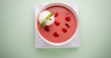 Photo de la recette : Recette soupe de fraises