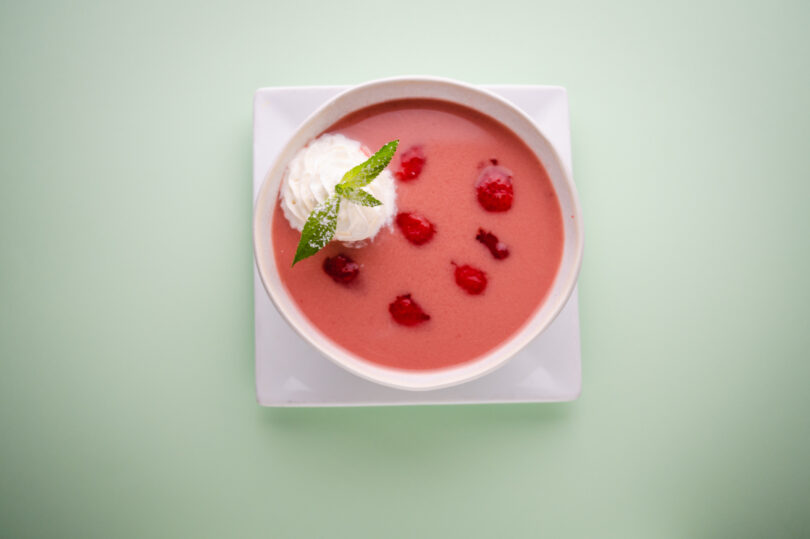 Photo de la recette : Recette soupe de fraises